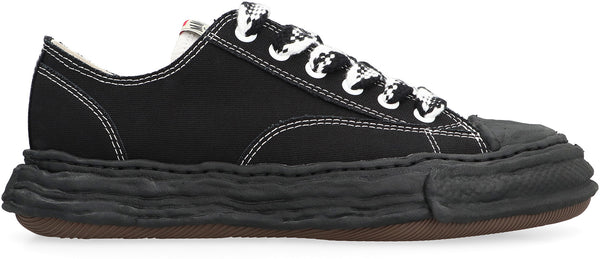 Peterson canvas low-top sneakers-1